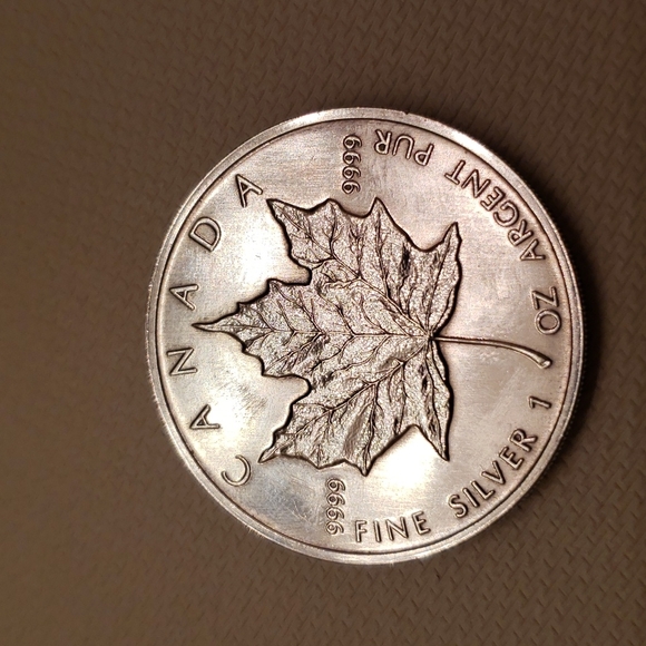 ELIZABETH II 5 DOLLARS 1998 CANADA MAPLE LEAF 9999 - Picture 4 of 6